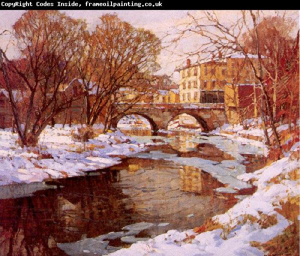 Mulhaupt, Frederick John Choate Bridge, Winter